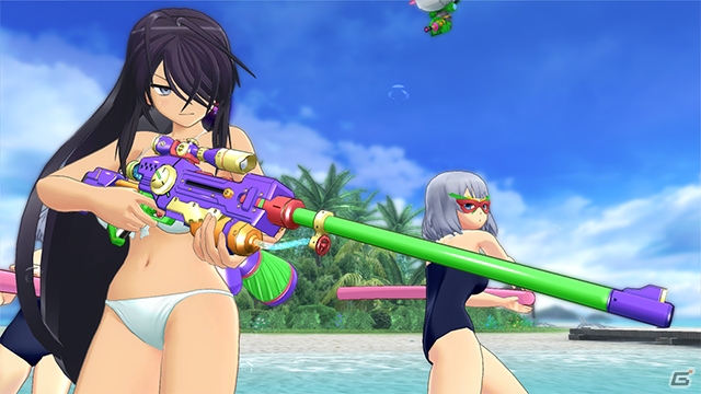 PS4「閃乱カグラ PEACH BEACH SPLASH」アニメ「一騎当千EE」とのコラボが決定！呂蒙がプレイアブルキャラとして参戦の画像2