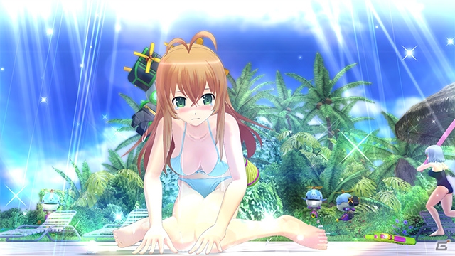 PS4「閃乱カグラ PEACH BEACH SPLASH」アニメ「一騎当千EE」とのコラボが決定！呂蒙がプレイアブルキャラとして参戦の画像3