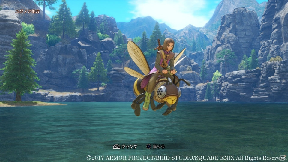 PS4/3DS「ドラゴンクエストXI　過ぎ去りし時を求めて」モンスターに乗って難所を突破！新登場のモンスターも紹介の画像12