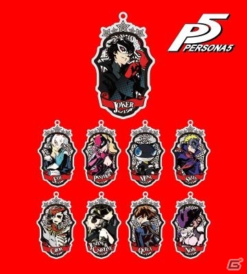 「ペルソナ5」怪盗団をイメージしたTシャツやキャンバスアート、アクリルキーホルダーの受注受付がスタートの画像4