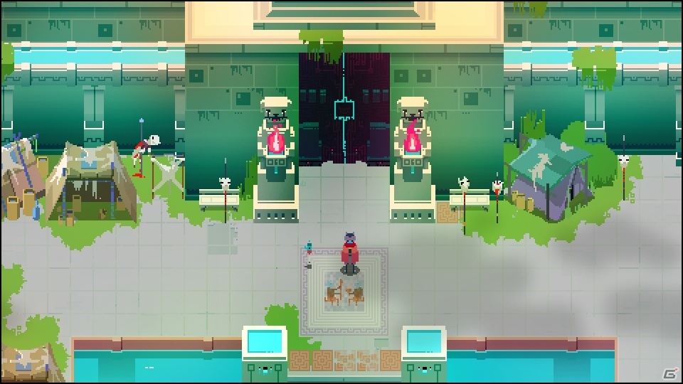 スタジオジブリの影響を色濃く受けた世界をゆくPS4向け2DアクションRPG「Hyper Light Drifter」が本日発売の画像13