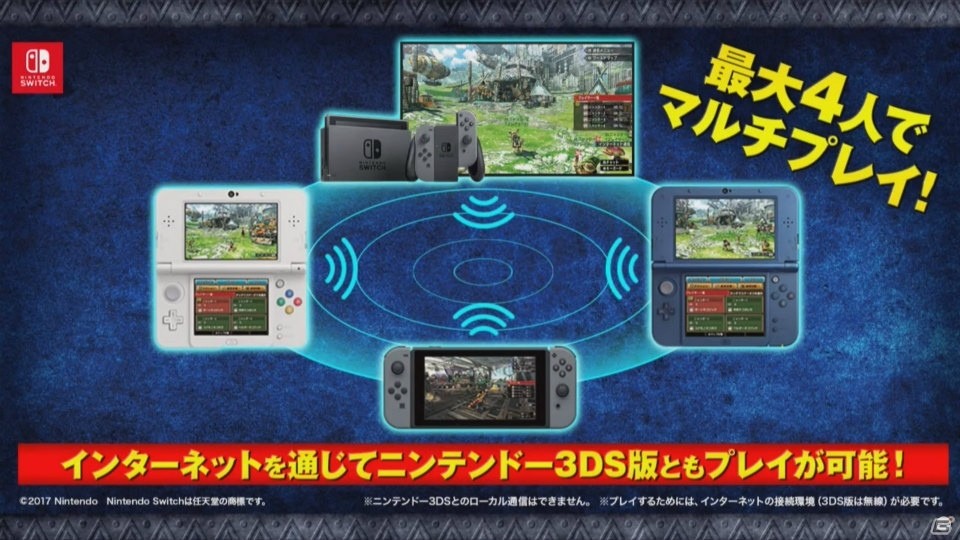 「モンスターハンターダブルクロス」Nintendo Switch版は8月25日に発売！3DS版とのプレイも可能にの画像5