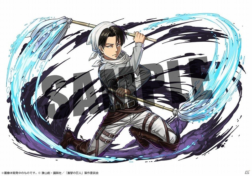 iOS/Android「パズル＆ドラゴンズ」アニメ「進撃の巨人」とのコラボ第2弾が開催！エレンとリヴァイに新たな究極進化が追加の画像3