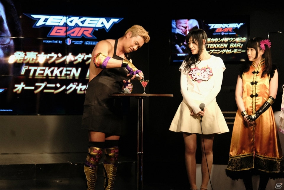 オカダ・カズチカ選手も登場！「鉄拳7」発売に合わせてオープンするe-sports bar「e-sports TEKKEN BAR」オープニングイベントをレポートの画像10