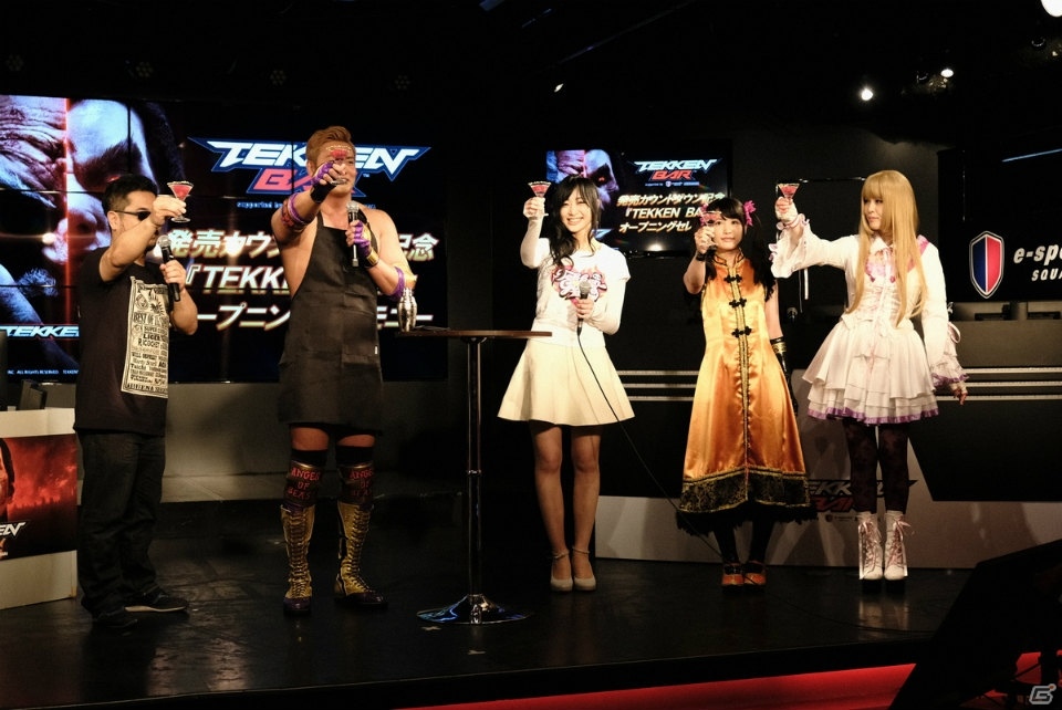 オカダ・カズチカ選手も登場！「鉄拳7」発売に合わせてオープンするe-sports bar「e-sports TEKKEN BAR」オープニングイベントをレポートの画像11