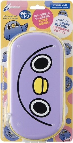 “めんトリ”のPS Vita/3DS用カバーやイヤホンなどのアイテムが5月31日に発売！の画像1