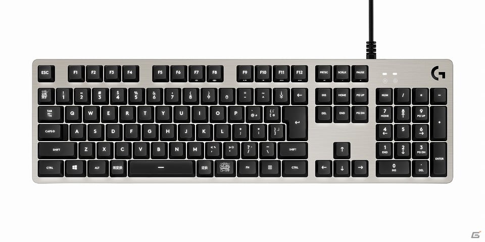 航空機体にも使用される高耐久5052アルミ合金をボディに採用した「ロジクール G413 メカニカル ゲーミングキーボード」が6月15日に発売の画像4