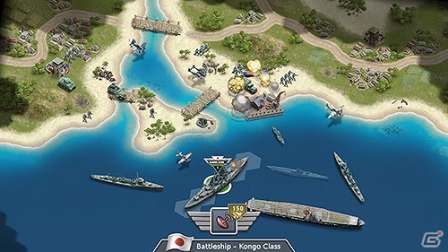 日本対アメリカの戦いを描く戦略シミュレーション「1942青の戦線～日本vsアメリカ～」がゲームセンターNEO for スゴ得に登場の画像2