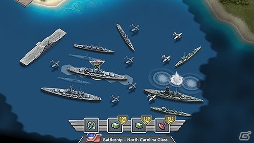 日本対アメリカの戦いを描く戦略シミュレーション「1942青の戦線～日本vsアメリカ～」がゲームセンターNEO for スゴ得に登場の画像5