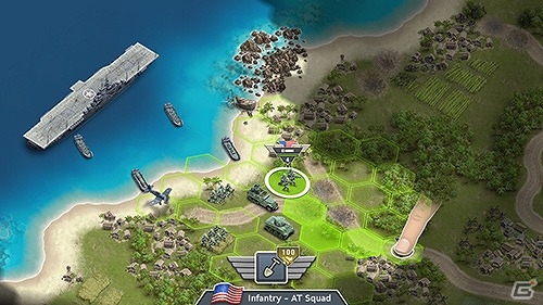 日本対アメリカの戦いを描く戦略シミュレーション「1942青の戦線～日本vsアメリカ～」がゲームセンターNEO for スゴ得に登場の画像6