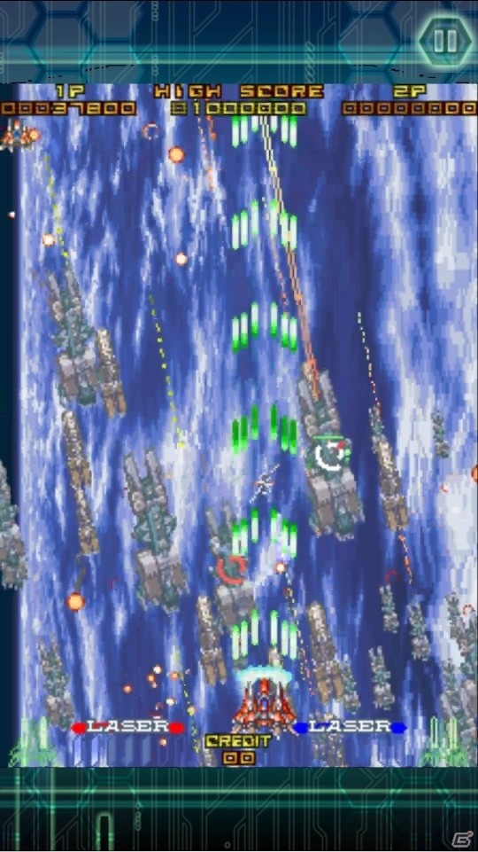 Android版「レイフォース」が配信開始―多重ラスタースクロールや幻想的なBGMを完全再現の画像4