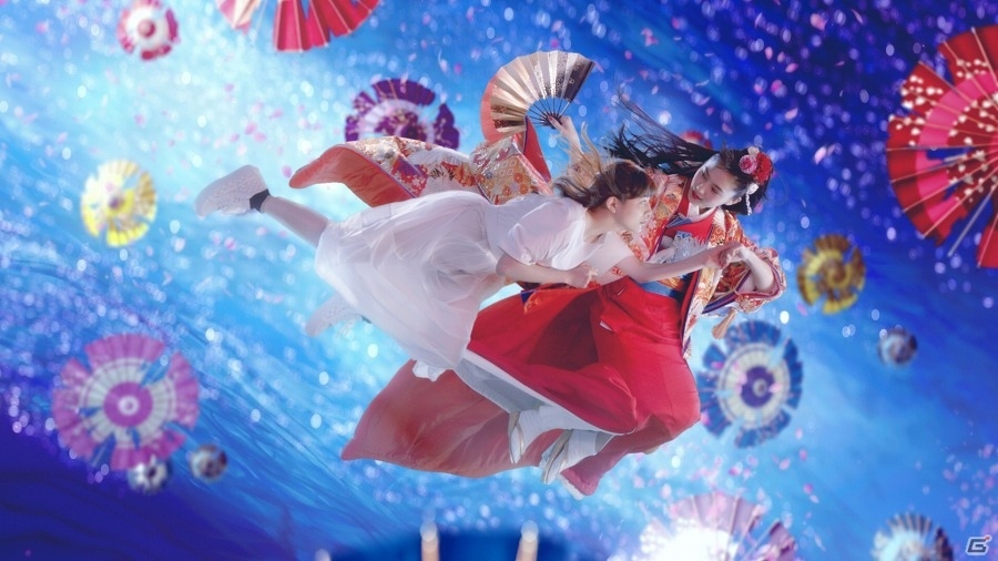iOS/Android「陰陽師」川口春奈さんが妖艶な着物姿を披露し1人2役を熱演―美と妖が入り乱れる新CMが6月3日より放映開始の画像2