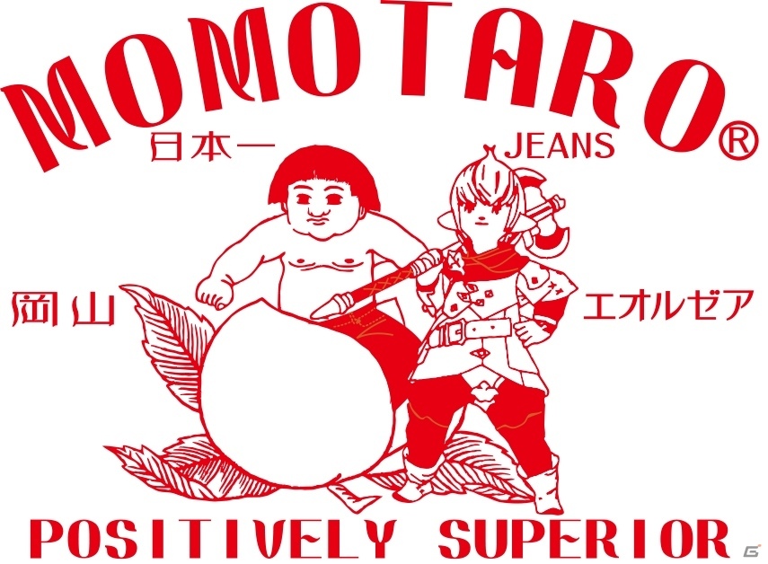 「ファイナルファンタジーXIV」メテオデニムが商品化！「桃太郎ジーンズ」とのコラボジーンズ＆Tシャツの受注がスタートの画像1