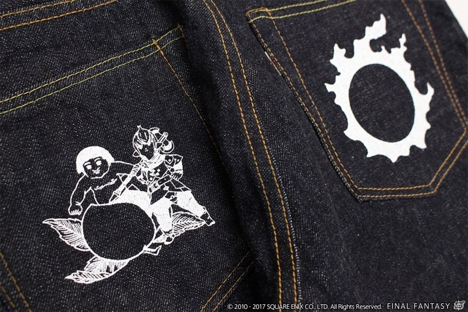 「ファイナルファンタジーXIV」メテオデニムが商品化！「桃太郎ジーンズ」とのコラボジーンズ＆Tシャツの受注がスタートの画像4