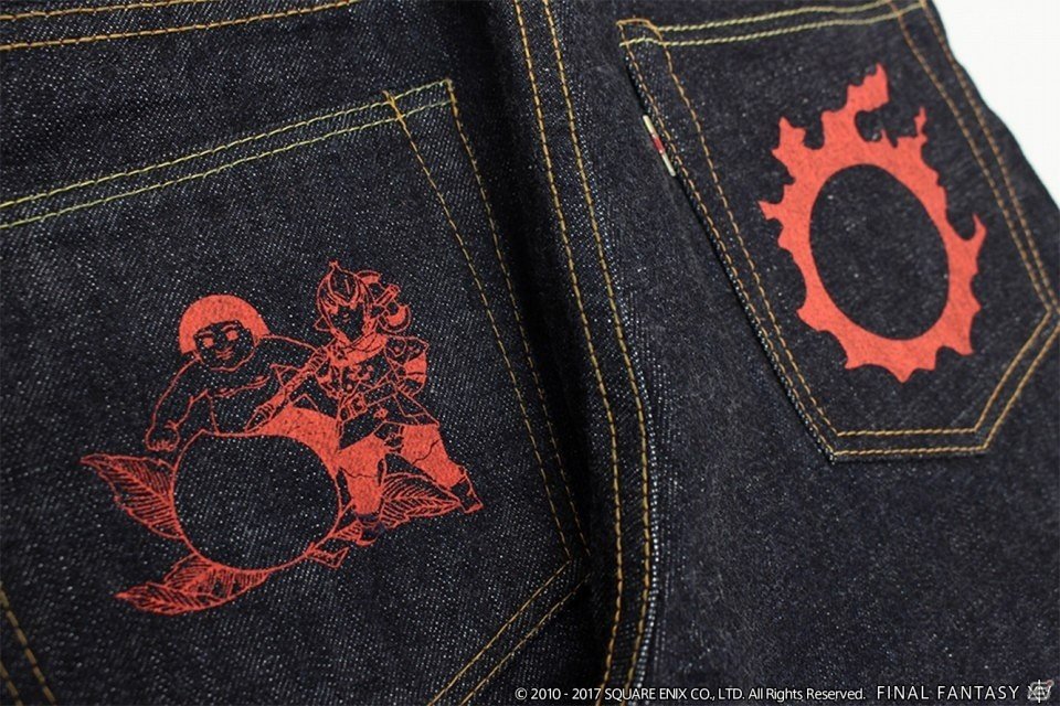 「ファイナルファンタジーXIV」メテオデニムが商品化！「桃太郎ジーンズ」とのコラボジーンズ＆Tシャツの受注がスタートの画像9