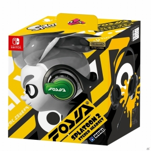 スプラトゥーン2」に登場するギアを再現したステレオヘッドセット