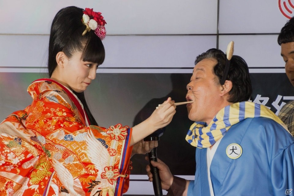 川口春菜さんからダチョウ倶楽部に無理難題のクイズも出題！？おなじみおでん芸も飛び出した「陰陽師」新CM発表会をレポートの画像13