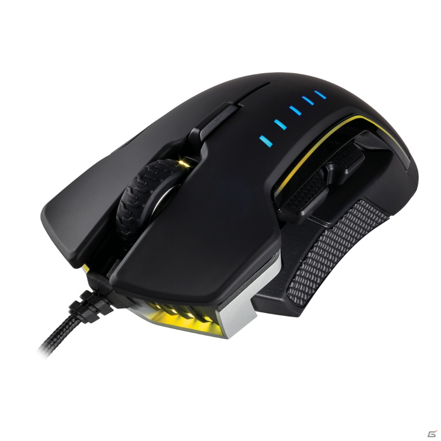 CORSAIR、最大解像度16,000dpiのFPS/MOBA用ゲーミングマウス「GLAIVE RGB」を6月10日に発売の画像10