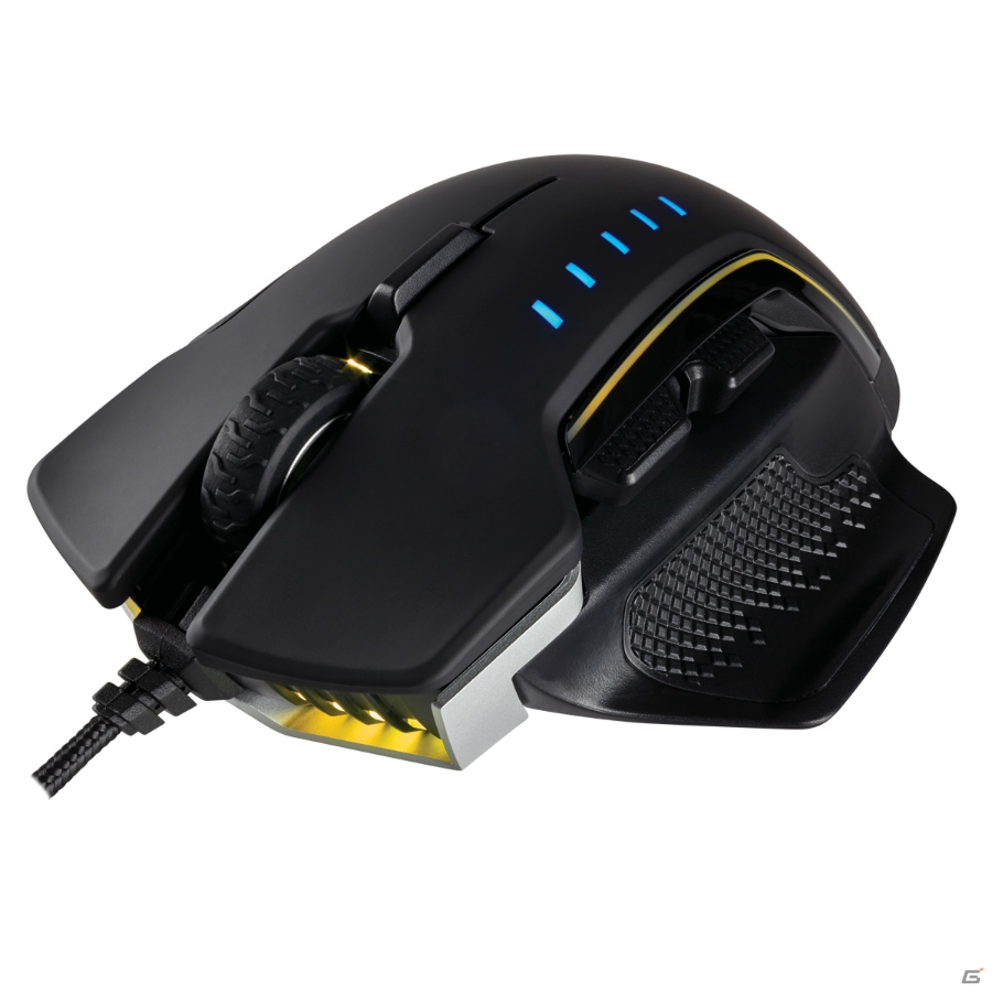 CORSAIR、最大解像度16,000dpiのFPS/MOBA用ゲーミングマウス「GLAIVE RGB」を6月10日に発売の画像11