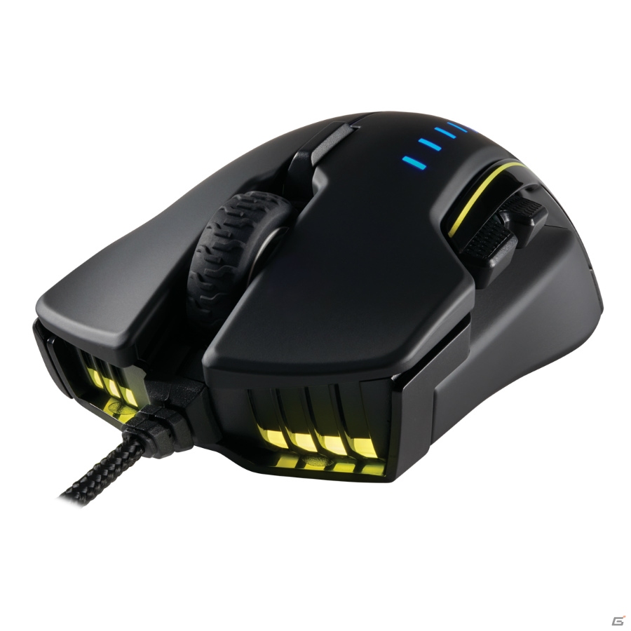 CORSAIR、最大解像度16,000dpiのFPS/MOBA用ゲーミングマウス「GLAIVE RGB」を6月10日に発売の画像18