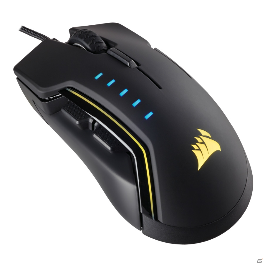 CORSAIR、最大解像度16,000dpiのFPS/MOBA用ゲーミングマウス「GLAIVE RGB」を6月10日に発売の画像20