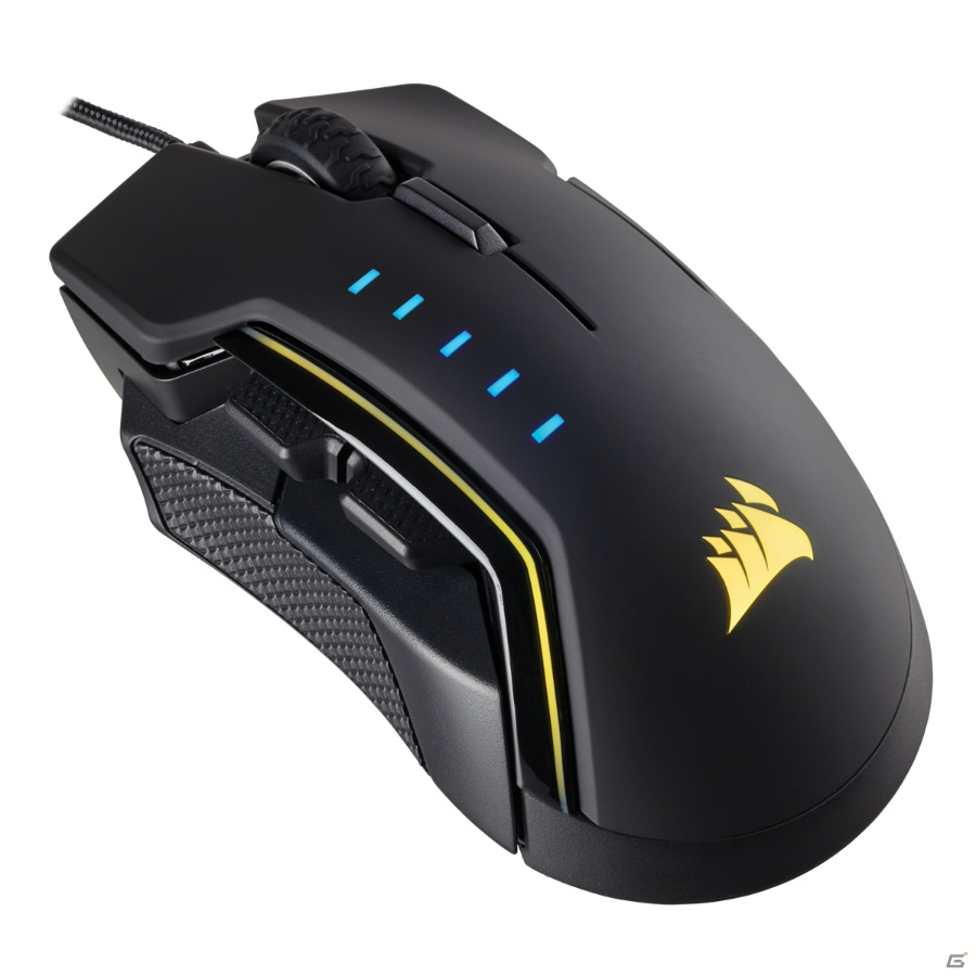CORSAIR、最大解像度16,000dpiのFPS/MOBA用ゲーミングマウス「GLAIVE RGB」を6月10日に発売の画像21