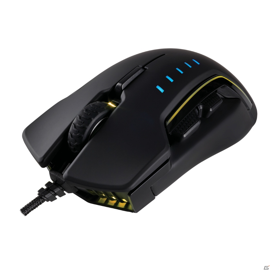 CORSAIR、最大解像度16,000dpiのFPS/MOBA用ゲーミングマウス「GLAIVE RGB」を6月10日に発売の画像23