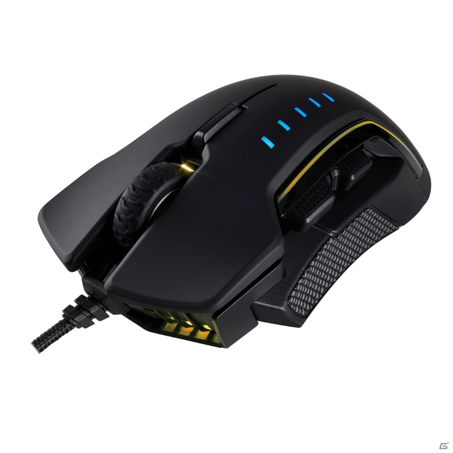 CORSAIR、最大解像度16,000dpiのFPS/MOBA用ゲーミングマウス「GLAIVE RGB」を6月10日に発売の画像24