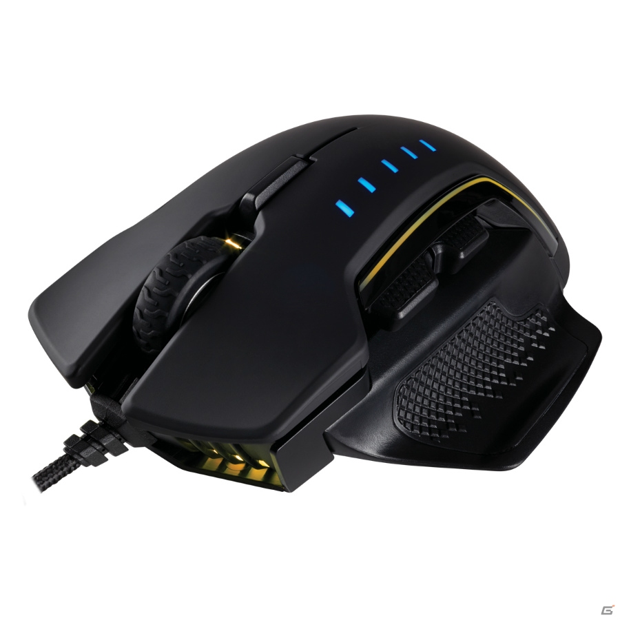 CORSAIR、最大解像度16,000dpiのFPS/MOBA用ゲーミングマウス「GLAIVE RGB」を6月10日に発売の画像25