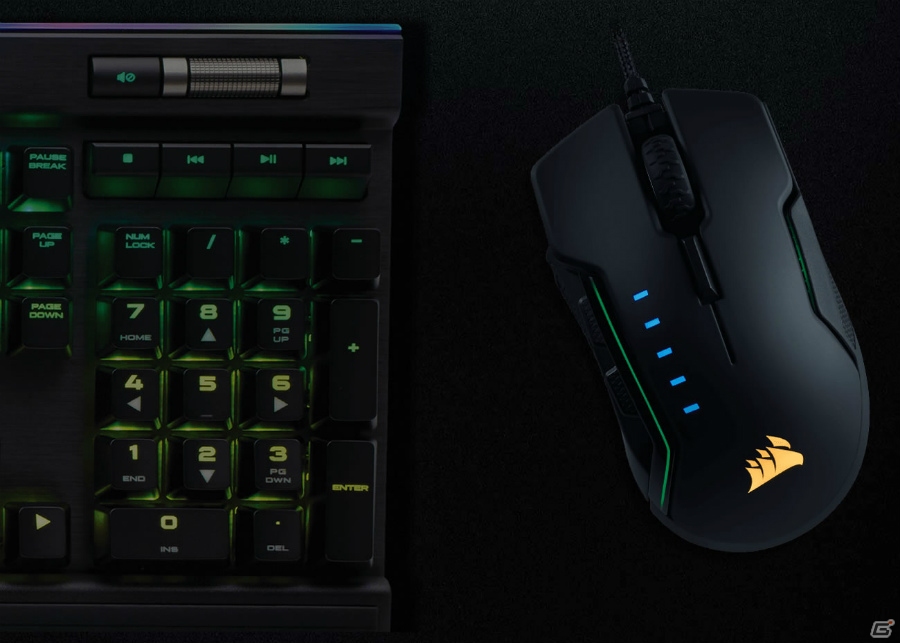 CORSAIR、最大解像度16,000dpiのFPS/MOBA用ゲーミングマウス「GLAIVE RGB」を6月10日に発売の画像28