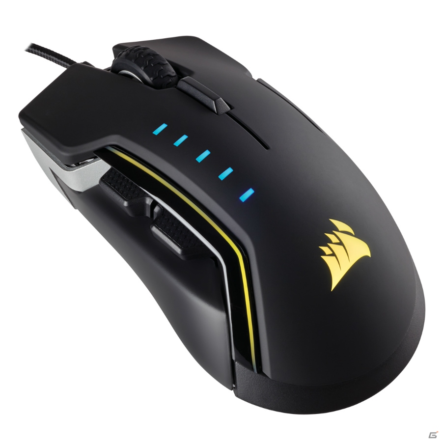 CORSAIR、最大解像度16,000dpiのFPS/MOBA用ゲーミングマウス「GLAIVE RGB」を6月10日に発売の画像6