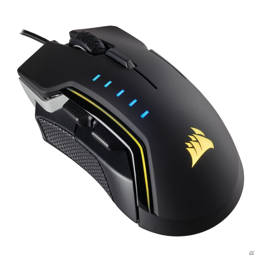 CORSAIR、最大解像度16,000dpiのFPS/MOBA用ゲーミングマウス「GLAIVE RGB」を6月10日に発売の画像7