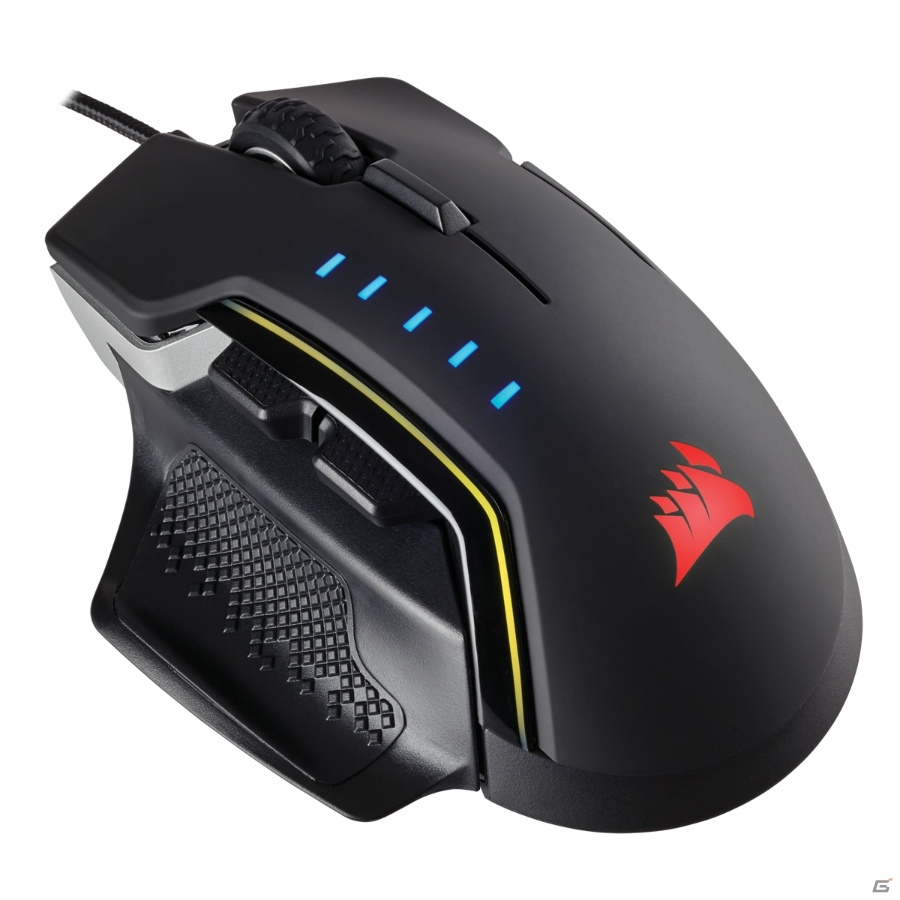 CORSAIR、最大解像度16,000dpiのFPS/MOBA用ゲーミングマウス「GLAIVE RGB」を6月10日に発売の画像8