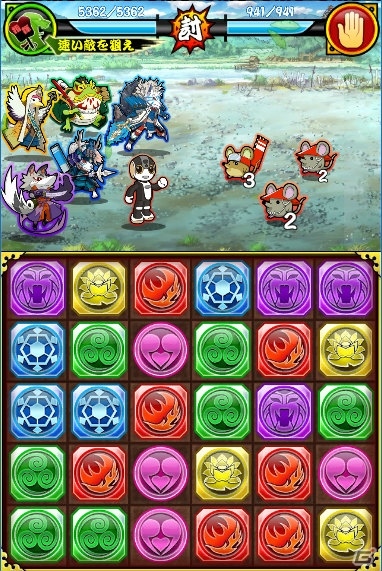 iOS/Android「戦国パズル!!あにまる大合戦」にシャープのモバイル型ロボット電話「ロボホン」が登場！の画像4