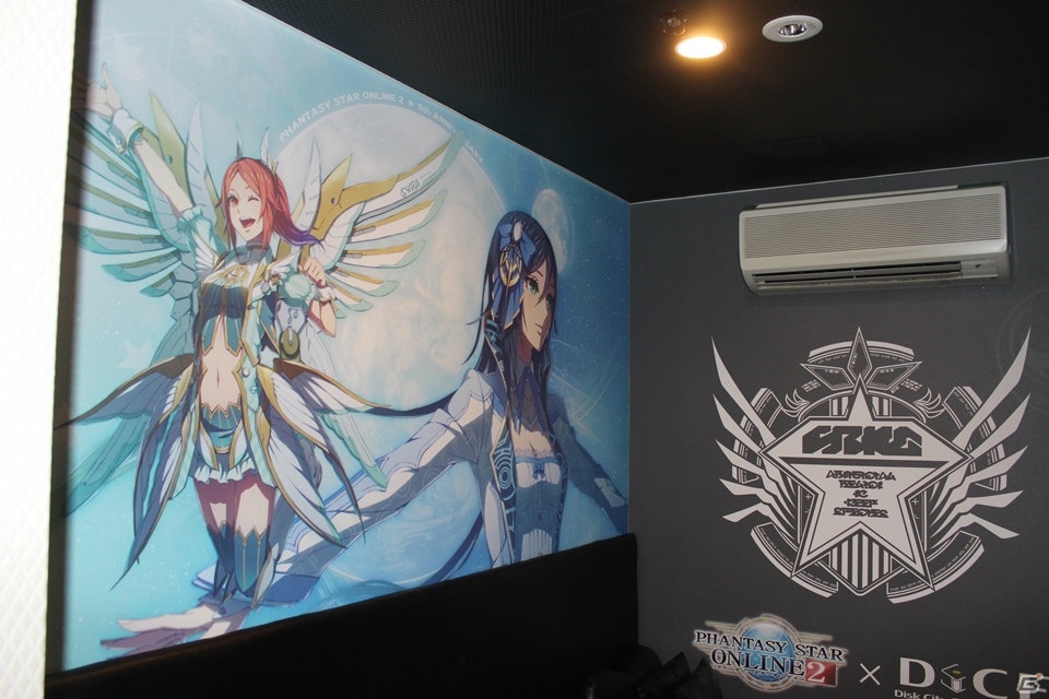 コンセプトルームで「PSO2」の世界観を満喫！オリジナルノベルティやアイテムコードもプレゼントされる「DiCE」コラボキャンペーン内覧会レポートの画像5