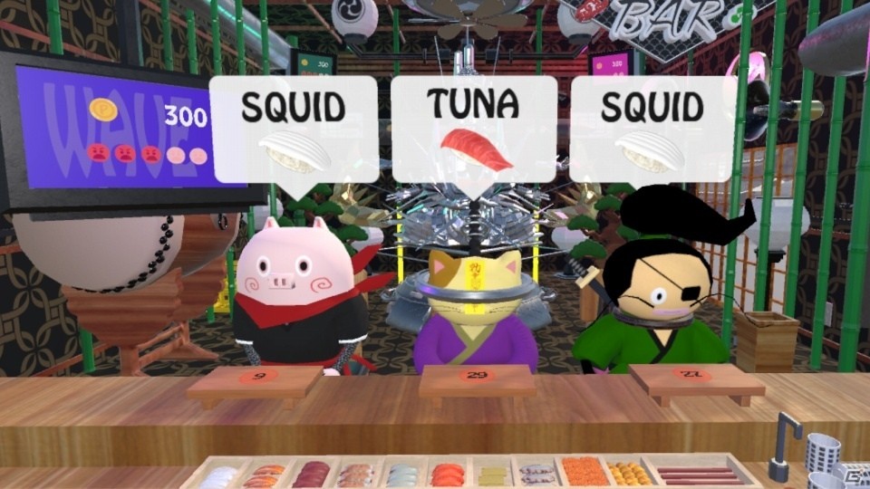 大仏めがけて寿司を撃ち込む寿司職人SLG「VR SUSHI BAR」がSteamにて配信開始の画像2