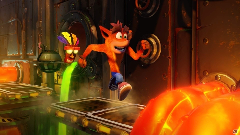 クラッシュがリマスターされて帰ってきた！PS4「クラッシュ・バンディクー ブッとび3段もり！」が8月3日発売の画像14