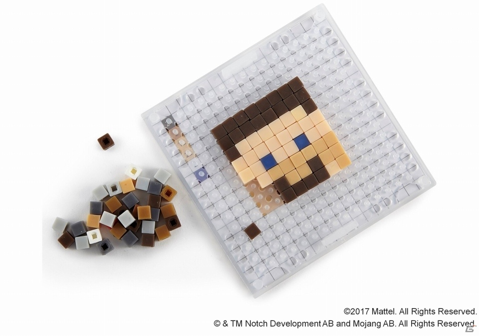 夏休みの工作にもぴったりな「マインクラフト クラフトキューブ デザインキット Aアソート」が6月上旬発売の画像4