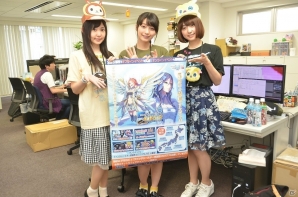 高野麻里佳さん、小原莉子さん、高木友梨香さんが「ファンタシースター感謝祭2017」の見どころをアピールすべく編集部に来訪！の画像4