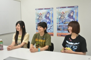 高野麻里佳さん、小原莉子さん、高木友梨香さんが「ファンタシースター感謝祭2017」の見どころをアピールすべく編集部に来訪！の画像6