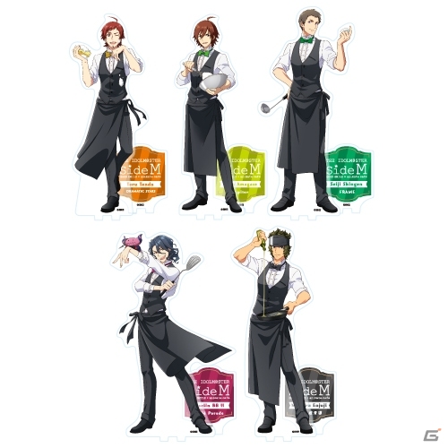 「アイドルマスター SideM」のコラボレーションカフェが6月30日よりグッドスマイル×アニメイトカフェ秋葉原・大阪日本橋にて開催決定の画像8