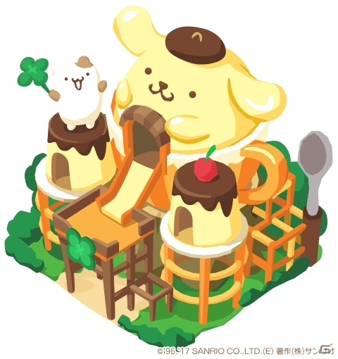 「ハローキティ社長～すごろくで日本一周！～」ポムポムプリンのデコが手に入る「みんなで研修旅行！～ポムポムプリンの公園を作ろう編～」がスタートの画像6