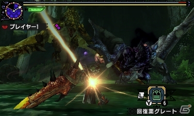 3DS「モンスターハンターダブルクロス」獰猛化した希少種2頭を相手取るイベントクエスト「夜空照らすは偽りの月陽」が配信の画像3