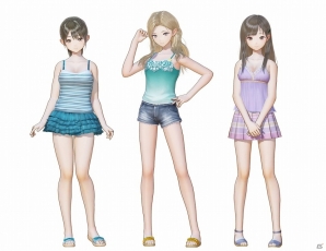 PS4/PS Vita「BLUE REFLECTION 幻に舞う少女の剣」DLC第2弾・おでかけ夏コーデ衣装＆バスタオル衣装の配信が開始！の画像11