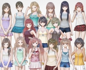 PS4/PS Vita「BLUE REFLECTION 幻に舞う少女の剣」DLC第2弾・おでかけ夏コーデ衣装＆バスタオル衣装の配信が開始！の画像2