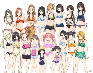iOS/Android「ラノゲツクール」ファンタジー素材が配信開始！初期キャラ「水着衣装パック」は今だけ300ポイントにの画像3