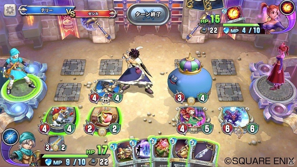 スマートフォン向け対戦デジタルカードゲーム「ドラゴンクエストライバルズ」のクローズドβテストが開始！テスト参加者の追加募集も予定の画像4