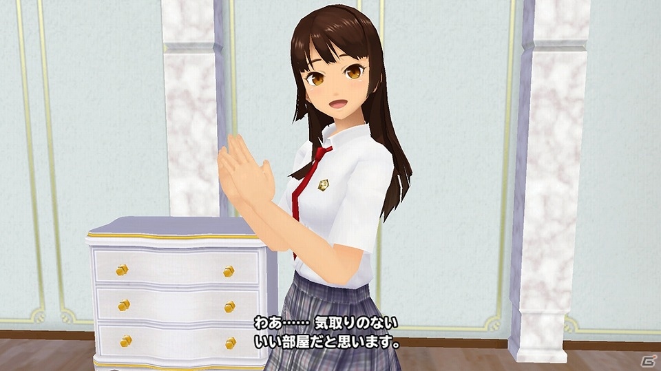 「スクールガールストライカーズ」スクスト初のVR対応コンテンツ「マイルーム探訪編」が実装！VRゴーグルが当たるキャンペーンもの画像2