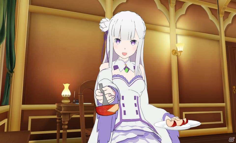 エミリアにやさしく寝かしつけられたい！VRスマホアプリ「VRでエミリアと異世界生活」が膝枕編と添寝編の2パターンで発売の画像6