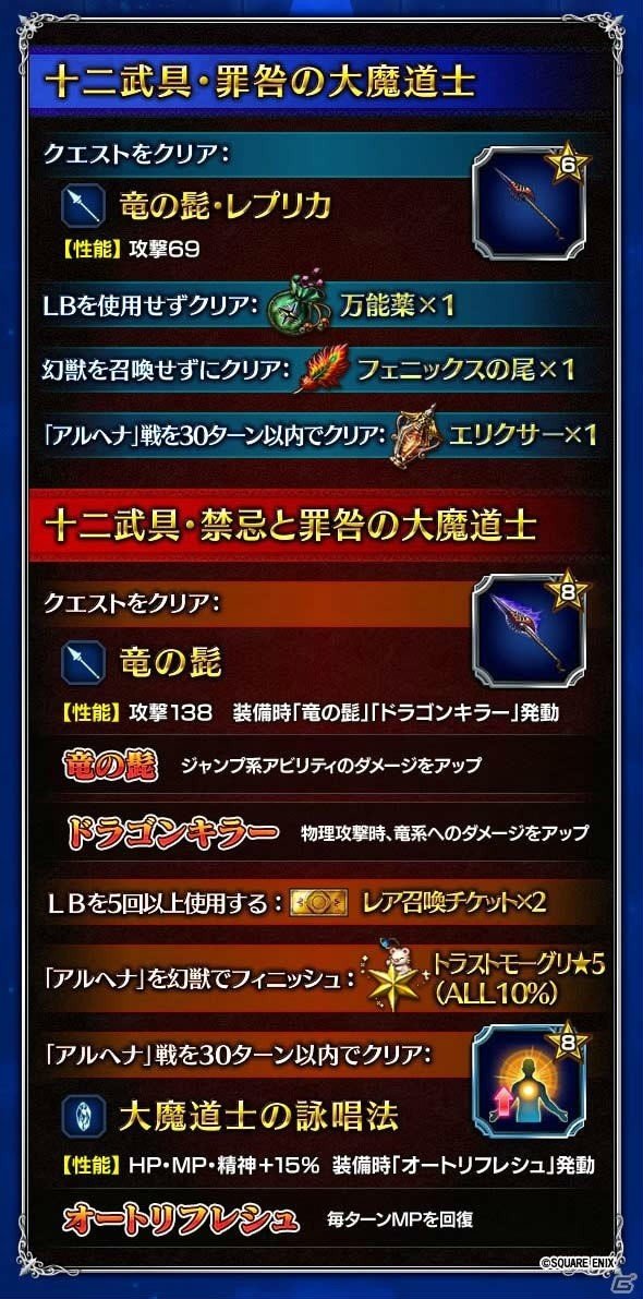 「ファイナルファンタジー ブレイブエクスヴィアス」に「白蓮の魔道士フィーナ」が登場！新ストーリーイベントも開始の画像18